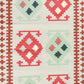 Dhurrie Handwoven Wollen for Floor, Living Room & Bedroom | Multicolor - 3x5 feet