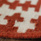 Dhurrie Handwoven Wollen for Floor, Living Room & Bedroom | Multicolor - 3x5 feet