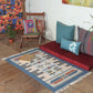 Dhurrie Handwoven Wollen for Floor, Living Room & Bedroom | Multicolor - 3x5 feet