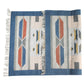 Dhurrie Handwoven Wollen for Floor, Living Room & Bedroom | Multicolor - 3x5 feet