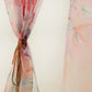 Door Transparent Sheer Polyester Modern Abstract Multi - 50" X 90"