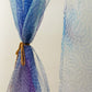 Door Transparent Sheer Polyester Abstract in Ombre - 54"x90"