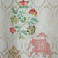 Door Curtain Cotton Blend Mughal Garden Printed in Beige Color - 50" x 84" (Pack of 2)(Hidden Loop)