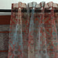 Organza Sheer Curtain Abstract Printed - 50" x 80" (Pack of 1)(Hidden Loop)