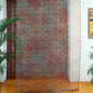Organza Sheer Curtain Abstract Printed - 50" x 80" (Pack of 1)(Hidden Loop)