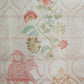 Organza Sheer Curtain Mughal Garden Printed Brown - 50" x 80" (Hidden Loop)