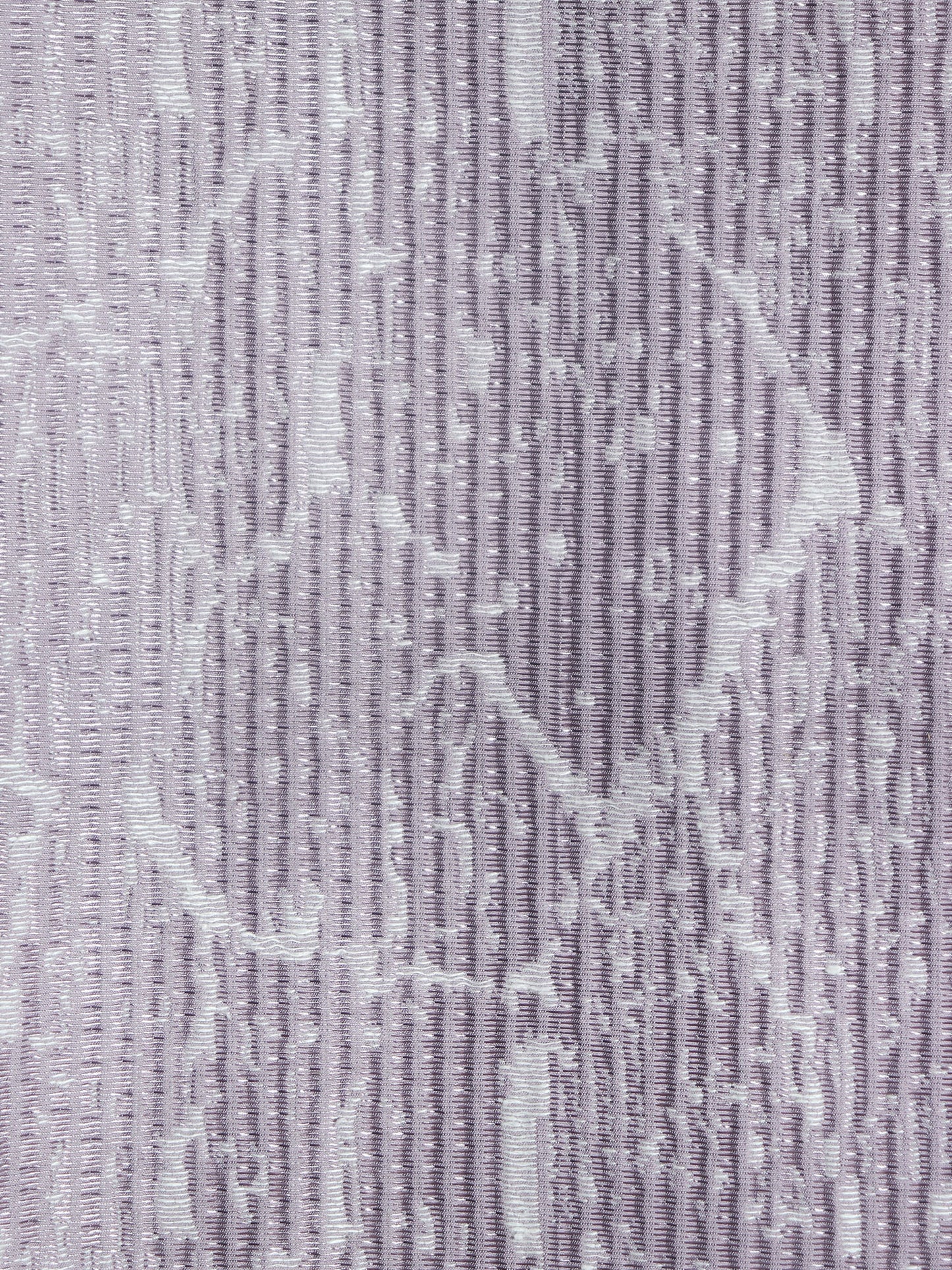 Door Curtain Self Textured Cotton Blend Lilac - 52" X 84"
