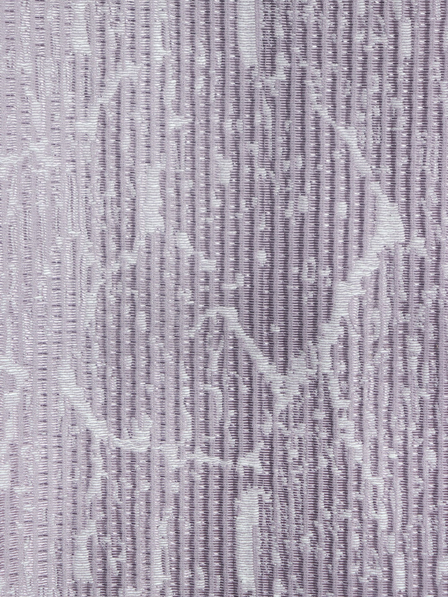 Door Curtain Cotton Blend  Self Textured Lilac - 52" X 84" (Hidden Loop) (7ft)