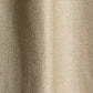 Door Curtain Cotton Blend Solid Brown - 52" X 84" (Hidden Loop)
