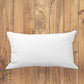 White Polyster Microfiber 12"x20" Cushion Insert
