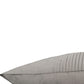 Grey Centre Pleated Cushion Cover (16 inches X 16 inches)
