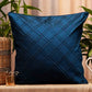 Cushion Cover Polyster Checkered Blue - 20" X 20"