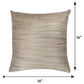 Cushion Cover for Sofa, Bed Brocade Silk | Beige - 16x16in(40x40cm) (Pack of 1)