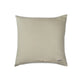 Cushion Cover for Sofa, Bed Brocade Silk | Beige - 16x16in(40x40cm) (Pack of 1)