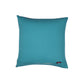 Cushion Cover for Sofa, Bed Poly Canvas Ikat Print | Multi color - 16x16in(40x40cm) (Pack of 2)