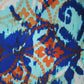 Cushion Cover for Sofa, Bed Poly Canvas Ikat Print | Multi color - 16x16in(40x40cm) (Pack of 2)