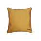 Cushion Cover for Sofa, Bed Brocade Silk Motif with Cord Piping Pink Gold  - 16x16in(40x40cm) (Pack of 1)