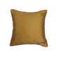 Cushion Cover for Sofa, Bed Polyester with Cord Piping Pink Gold  - 16x16in(40x40cm) (Pack of 1)