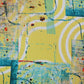 ZEBA World Square Cushion Cover for Sofa, Bed | Printed Contemporary Abstract Art - Polycanvas | Multicolor - 16x16in(40x40cm) (Pack of 1)