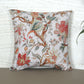 ZEBA World Square Cushion Cover for Sofa, Bed | Nature Birds on Tree Print - Polycanvas | Multicolor - 16x16in(40x40cm) (Pack of 1)