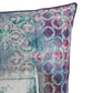 ZEBA World Square Cushion Cover for Sofa, Bed | Mughal Jharokha Print - Polycanvas | Multicolor - 16x16in(40x40cm) (Pack of 1)