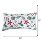 ZEBA World Christmas Cushion Cover for Sofa, Bed | Digital Printed Xmas Tree Candy Decoration - Polycanvas | Multicolor - 12x22in (30x56cm) (Pack of 1)