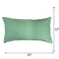 ZEBA World Christmas Cushion Cover for Sofa, Bed | Digital Printed Xmas Tree Candy Decoration - Polycanvas | Multicolor - 12x22in (30x56cm) (Pack of 1)