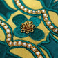 ZEBA World Hand Embroidered Cushion Cover - Luxe Collection | Sofa, Bedroom, Couch | Polycanvas Applique with Floral Embroidery and Moti Work- Yellow - 12x22 inch (30x55 cms) (Pack of 1)