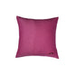Hand Embroidered Cushion Cover - Luxe Collection | Sofa, Bedroom, Couch | Polycanvas Patch of Floral Embroidery - Multicolor - 16x16 inch (40x40 cms) (Pack of 1)