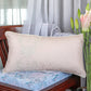 Hand Embroidered Luxe Collection Cushion Covers with Floral Pattern, Jhali and Cord Piping | Multi 16x16, 18x18, 20x20, 12x22 Inches (Set of 7)