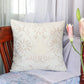 Hand Embroidered Luxe Collection Cushion Covers with Floral Pattern, Jhali and Cord Piping | Multi 16x16, 18x18, 20x20, 12x22 Inches (Set of 7)