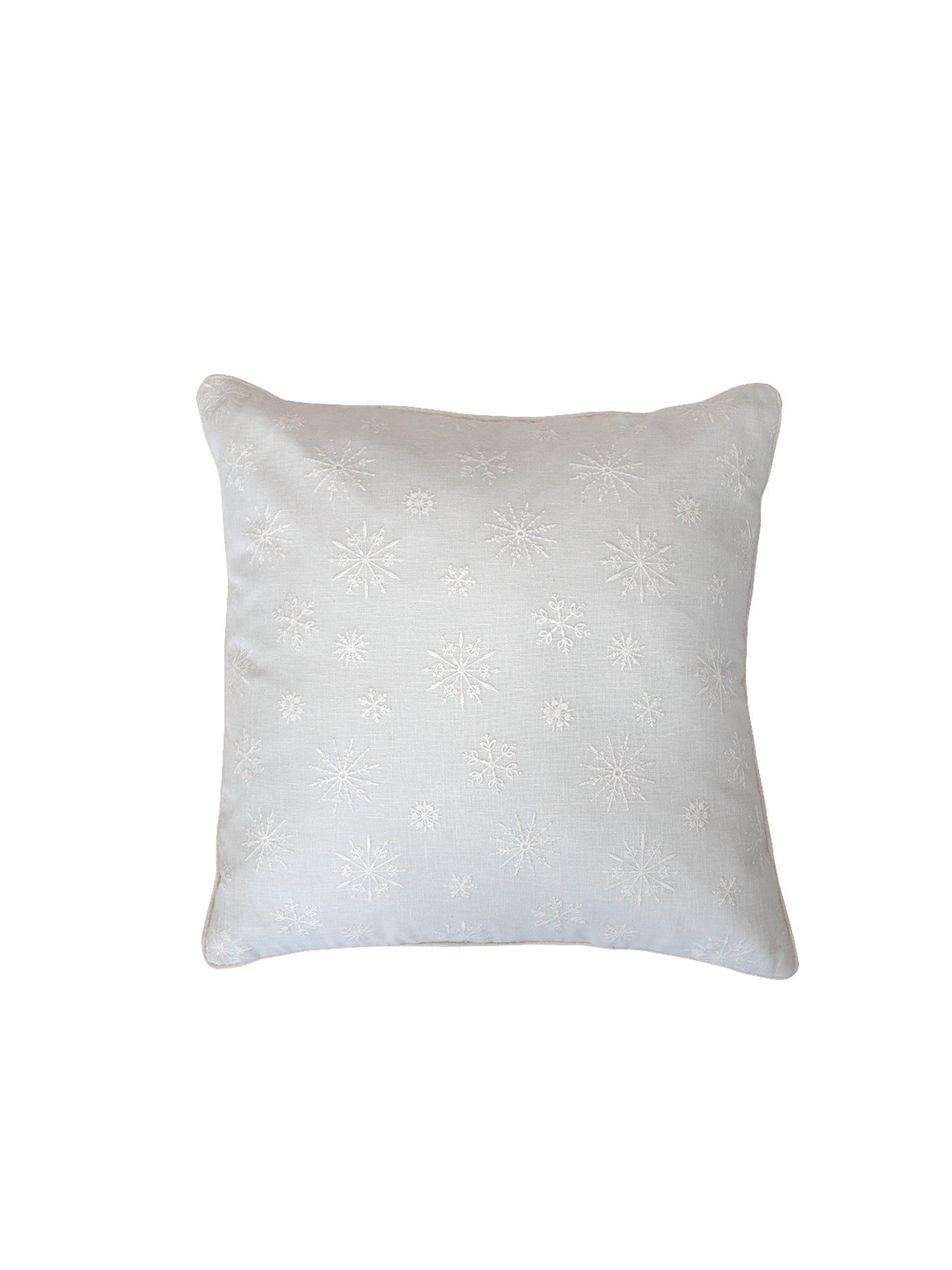 Hand Embroidered Luxe Collection Cushion Covers with Floral Pattern, Jhali and Cord Piping | Multi 16x16, 18x18, 20x20, 12x22 Inches (Set of 7)