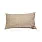 Hand Knotted Embroidered Cushion Cover | Linen 12x22 - 12x22 Inches