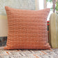 Block Printed Cushion Cover | Quilting - Linen 16 x 16 inches