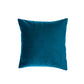 Hand Embroidered Pichwai Cushion Cover with Digital Print | Peacock Embellished Velvet 16x16 Inches