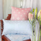 Hand Embroidered Luxe Collection Cushion Covers with Floral Pattern | Multi 16x16, 12x22 Inches (Set of 2)