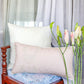 Hand Embroidered Luxe Collection Cushion Covers with Floral Pattern | Multi 20x20, 12x22 Inches (Set of 2)