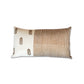 Block Printed Cushion Cover | Stripes with Butti Cotton 12 x 22 inches