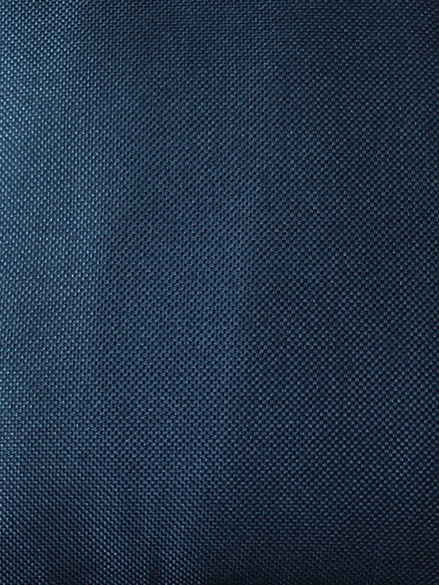 Cushion Cover (Euroshams) for Sofa, Bed Cotton Blend | Self Textured | Blue - 24x24in(61x61cm) (Pack of 1)