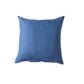 Cushion Cover (Euroshams) for Sofa, Bed Cotton Blend | Self Textured | Navy Blue - 24x24in(61x61cm) (Pack of 1)