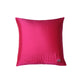 Cushion Cover for Sofa, Bed Polyester Motif Embroidery | Pink - 16x16in(40x40cm) (Pack of 1)