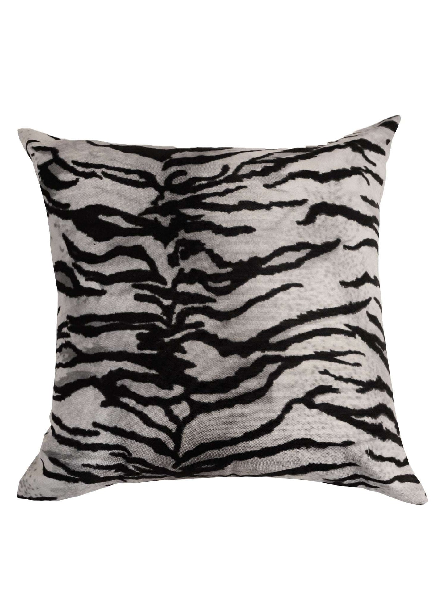 Cushion Cover 100% Cotton 520TC Printed Animal Black White - 16X16