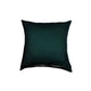 ZEBA World Square Cushion Cover for Sofa, Bed | Motif Printed - Polycanvas | Blue - 16x16in(40x40cm) (Pack of 1)
