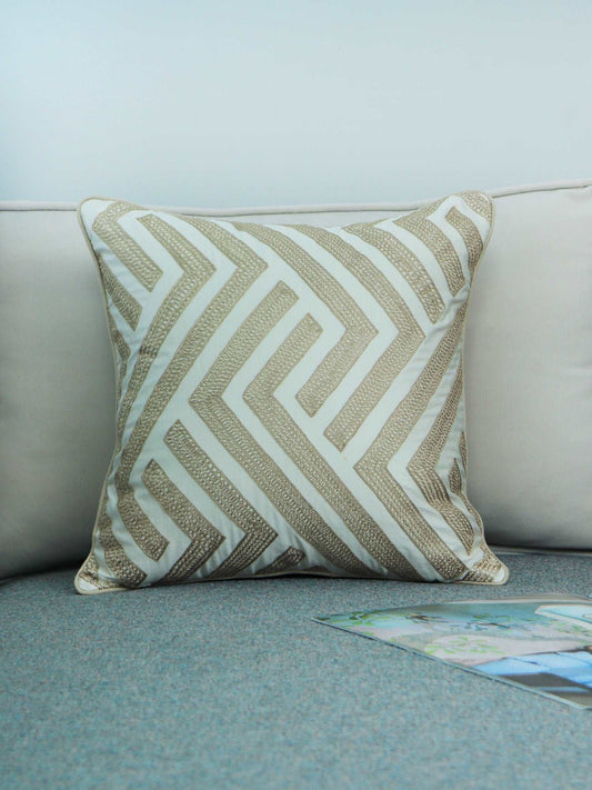 Cushion Cover 100% Cotton 520tc Pleating off White - 16"X16"