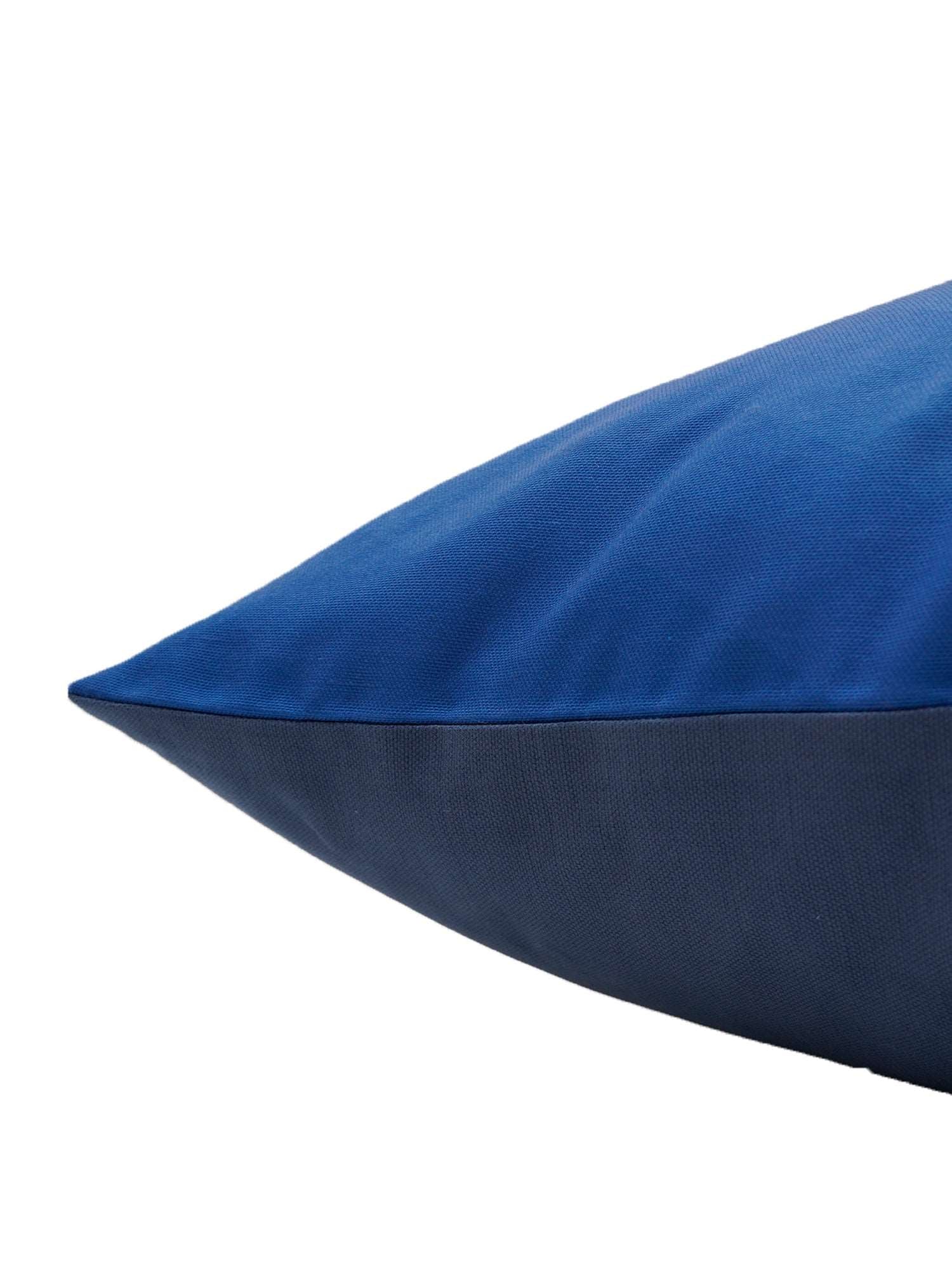 Cushion Cover Poly Canvas Digital Print Blue - 24"X24"