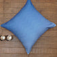 Cushion Cover Poly Canvas Digital Print Blue - 24"X24"