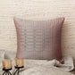 Cushion Cover Polyester Zari Embroidery with Self Quilting Dark Grey - 16"x16"