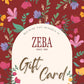 Gift Card- Because you deserve it