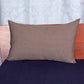 Bed Cover Jean Stitch Polyester Blend Navy Blue - 90" X 108", 17" X 27"