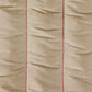 Quilt with 2 Pillow Shams Polyester Self Textured Pink/Beige - (90" X 108" ; Pillow - 17" X 27")